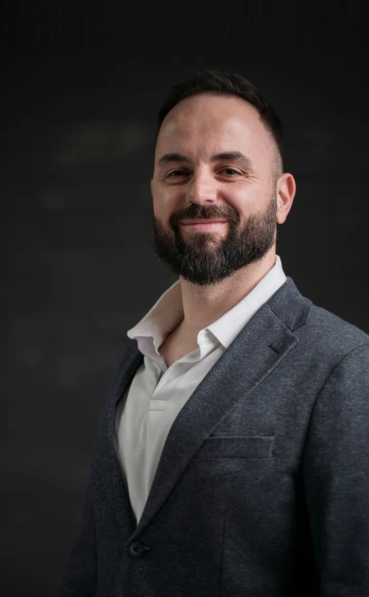 Portrait of Aleksandar Todorov, founder of MoralDev.